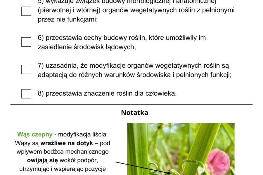 PLANER maturalny z biologii 2027
