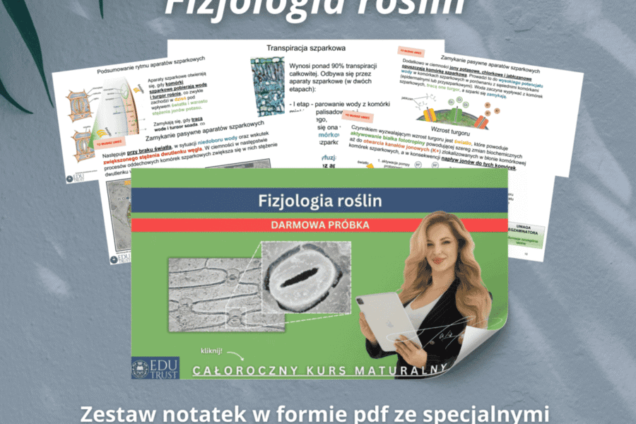 Notatki z biologii do matury - fizjologia roślin