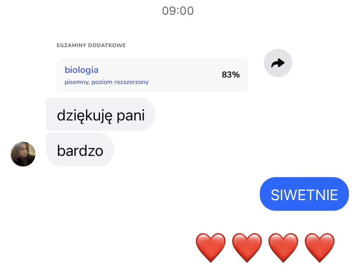 Opinia uczennicy o planerze maturalnym z biologii